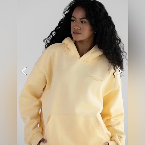 Comfrt Tops - COMFRT Pastel Edit Women's Canary Hoodie size XS SOLD OUT ONLINE